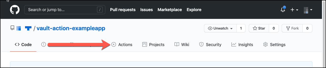 GitHub repo actions