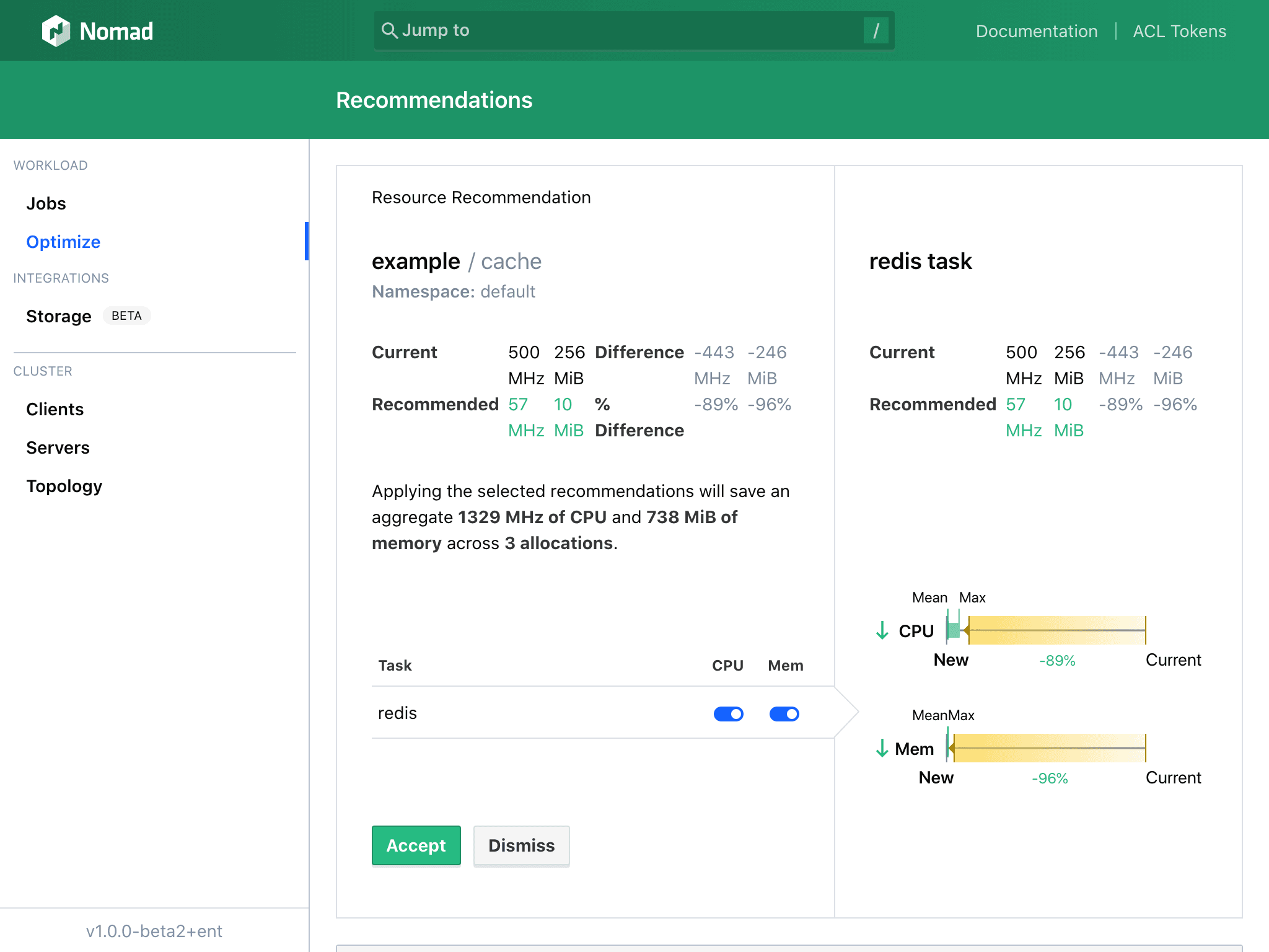 cache-recommendation